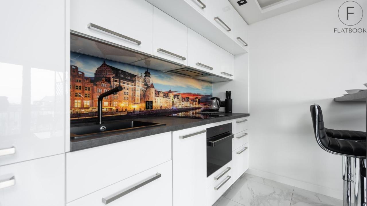 Flatbook Apartments Waterlane Island Spa With Riverview Gdańsk Exteriör bild