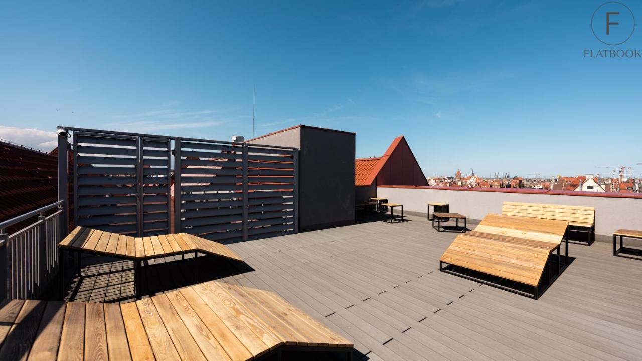 Flatbook Apartments Waterlane Island Spa With Riverview Gdańsk Exteriör bild