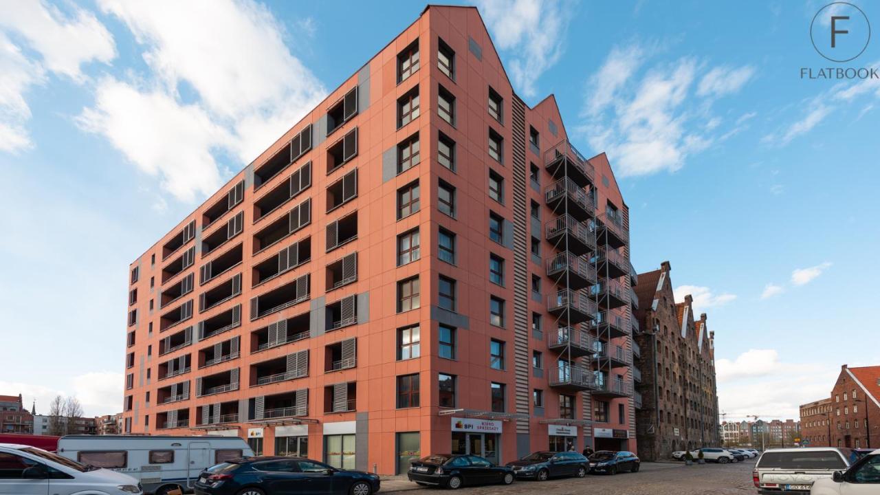 Flatbook Apartments Waterlane Island Spa With Riverview Gdańsk Exteriör bild